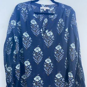 Loft, Floral Tunic, Medium